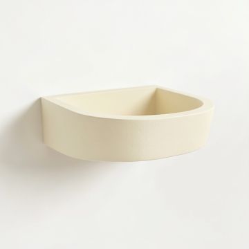 Slate Brook Wall-Mounted Cat Perch - Cream (synthetic illustration; no displayed measurements)