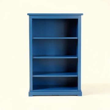 Spruce Crossing Freestanding Bookcase - Blue (synthetic illustration; no displayed measurements)