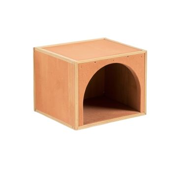 Moss Brook Wall-Mounted Cat Perch - Terracotta