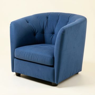 Ziaa 28.5 '' Wide Tufted Polyester Armchair (synthetic illustration; no displayed measurements)