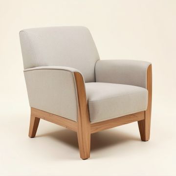 Woodall 22.75 '' Wide Polyester Slipper Chair (synthetic illustration; no displayed measurements)