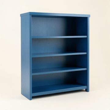 Holly Edge Freestanding Bookcase - Blue (synthetic illustration; no displayed measurements)