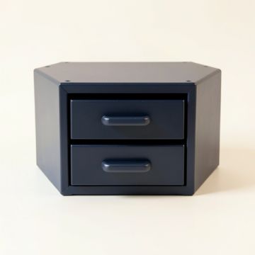Reed Arc Small-Parts Storage Drawer Cabinet (synthetic illustration; no displayed measurements)