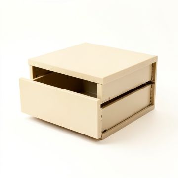 Moss Brook Small-Parts Storage Drawer Cabinet - Beige (synthetic illustration; no displayed measurements)