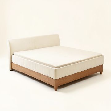 Manila Upholstered Low Profile Platform Bed (synthetic illustration; no displayed measurements)