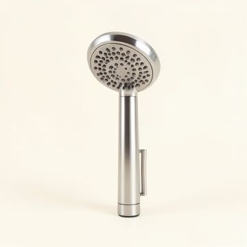 Rizon Chrome Shower Head With Handle And Posi-Temp (synthetic illustration; no displayed measurements)