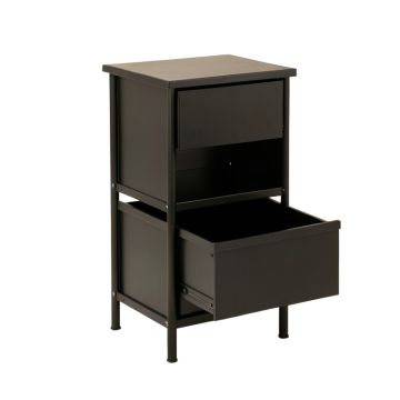 Brook Brook Freestanding Pull-Out Hamper Cabinet - Black (synthetic illustration; no displayed measurements)