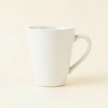 Wren Crossing Ceramic Mug - White (synthetic illustration; no displayed measurements)