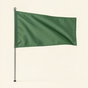 Happy Camper 2-Sided Polyester 40 X 28 In . House Flag (synthetic illustration; no displayed measurements)