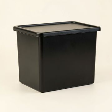 Alder Bluff Closed Outdoor Storage Box - Black (synthetic illustration; no displayed measurements)