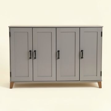 Kalem 4 Door Accent Cabinet (synthetic illustration; no displayed measurements)