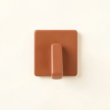 Briar Crest Wall-Mounted Robe Hook - Terracotta (synthetic illustration; no displayed measurements)