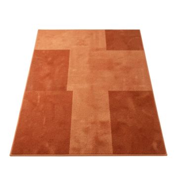 Juniper Branch Rectangular Area Rug - Terracotta (synthetic illustration; no displayed measurements)