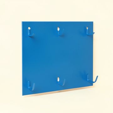 Cove Brook Empty Wall-Mounted Tool Organizer Panel - Blue (synthetic illustration; no displayed measurements)