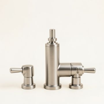 Concord 2-Handle Tub And Shower Faucet With Rough-In Valve , Trim , And Diverter (synthetic illustration; no displayed measurements)