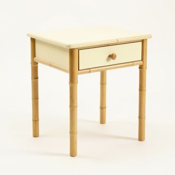 Dawn Branch Side Table - Cream (synthetic illustration; no displayed measurements)