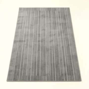 Meadow Bridge Rectangular Area Rug - Gray (synthetic illustration; no displayed measurements)