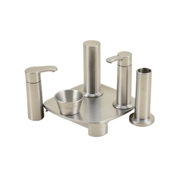 Rossland Stainless Steel 7 Piece Bathroom Accessory Set