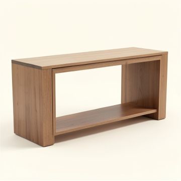 Sadie 32.7 '' Solid Wood Console Table (synthetic illustration; no displayed measurements)