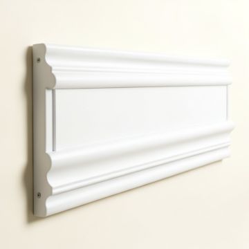 Ashford 20 '' H X 16 '' W X 1/2 '' D Molded Classic Wainscot Wall Panel (synthetic illustration; no displayed measurements)
