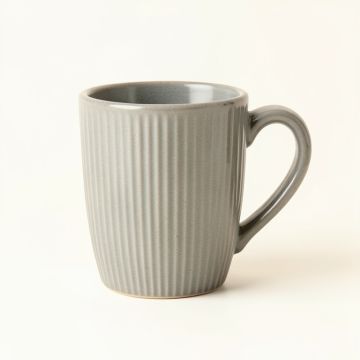 Ash Bend Ceramic Mug - Gray (synthetic illustration; no displayed measurements)