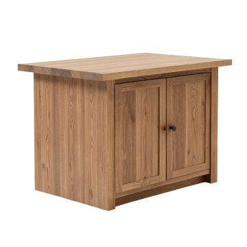 Serita Kitchen Island Solid Wood