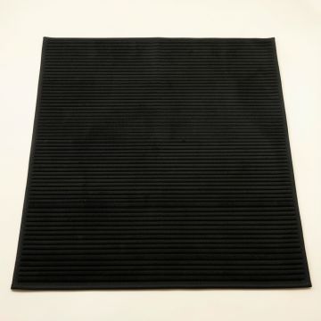 Vale Crossing Bath Mat - Black (synthetic illustration; no displayed measurements)
