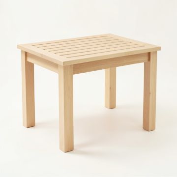 Vale Branch Patio Table - Beige (synthetic illustration; no displayed measurements)
