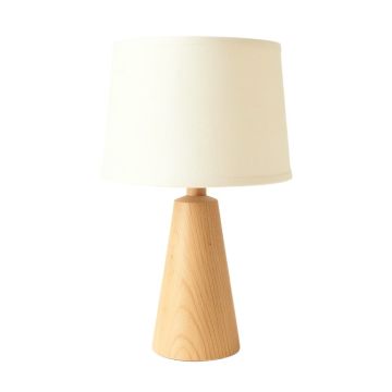 Harbor Crossing Table Lamp With A Plain Fabric Shade - Ivory
