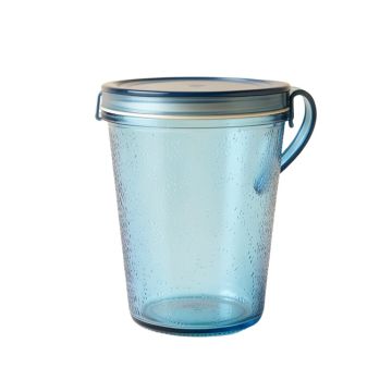 Summit Bridge Storage Canister With Lid - Blue