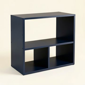 Cove Field Desktop Shelving Unit - Navy (synthetic illustration; no displayed measurements)