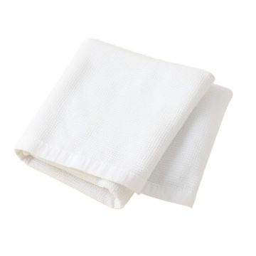 Reed Bluff Bath Towel - White