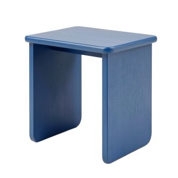 Heath Edge Side Table - Blue (synthetic illustration; no displayed measurements)