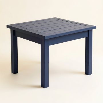 Field Bend Patio Table - Navy (synthetic illustration; no displayed measurements)