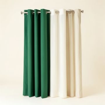 Jashon Solid Semi-Sheer Grommet Curtain Panels (synthetic illustration; no displayed measurements)