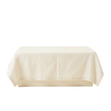Elm Branch Flat Bed Sheet - Cream