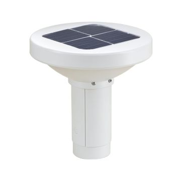 White Solar Powered Pathway Light