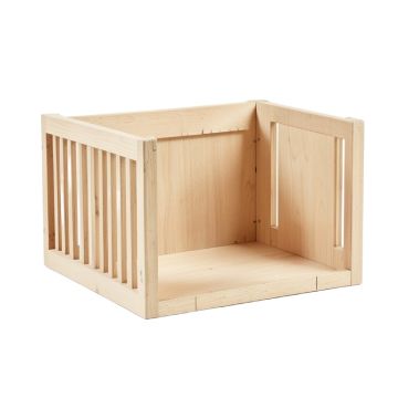 Summit Dell Empty Furniture-Style Pet Crate - Beige (synthetic illustration; no displayed measurements)