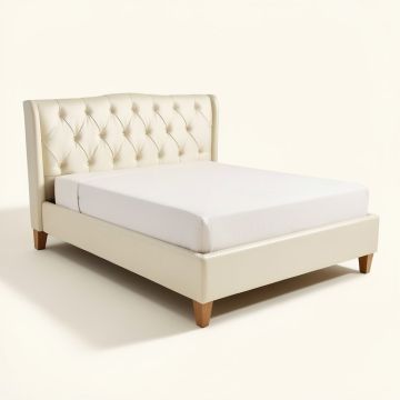 Arisha Tufted Upholstered Standard Bed (synthetic illustration; no displayed measurements)