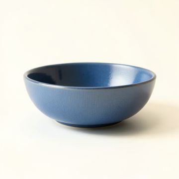 Oak Arc Dining Bowl - Blue (synthetic illustration; no displayed measurements)