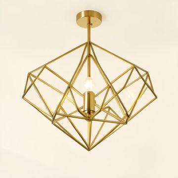 Sauterne 6-Light Unique / Statement Geometric Chandelier (synthetic illustration; no displayed measurements)