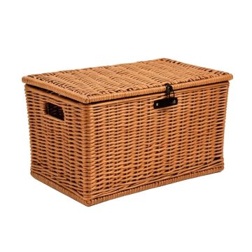 25 Gallon Wicker Deck Box