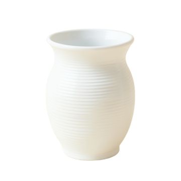 Holly Crest Empty Decorative Vase - White (synthetic illustration; no displayed measurements)