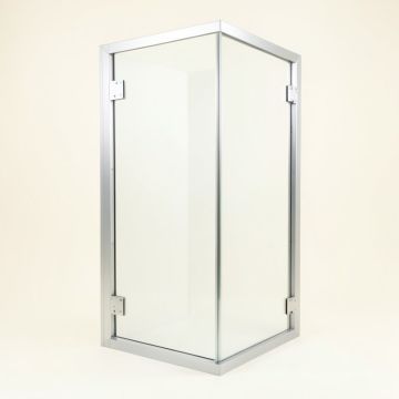 34 '' W X 58 '' H Frameless Tub Door (synthetic illustration; no displayed measurements)