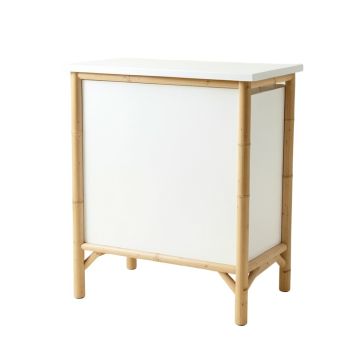 Cedar Dale Freestanding Laundry Folding Counter - White