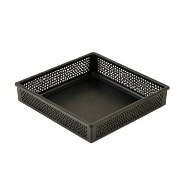 Hazel Bridge Empty Under-Desk Cable Tray - Black