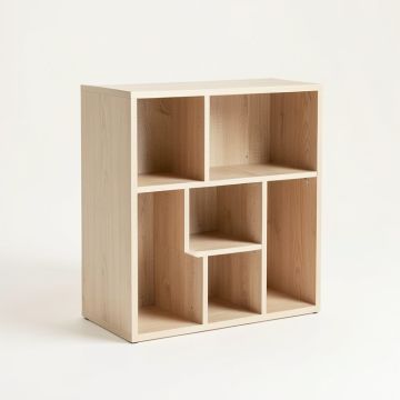 Brook Falls Desktop Shelving Unit - Beige (synthetic illustration; no displayed measurements)