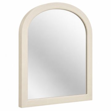 Harbor Canyon Framed Wall Mirror - Cream