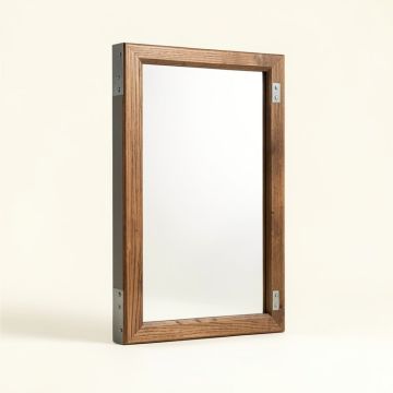 Cargin Industrial Accent Mirror (synthetic illustration; no displayed measurements)