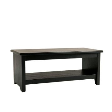 Aspen Bridge Indoor Bench - Black